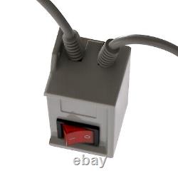 110V Foot Pedal Industrial Sewing Machine Heavy Duty Upholstery + Leather +Motor