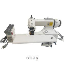 110V Industrial Blind Stitching Machine Portable Hem Chain Stitch Sewing Machine