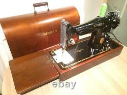 1936 Vintage Singer 201K2 Electric Potted Motor sewing machine