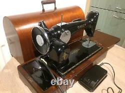 1936 Vintage Singer 201K2 Electric Potted Motor sewing machine