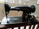 1937Vintage Singer 201-Sewing Machine Gear Driven Works Very Well AE429970