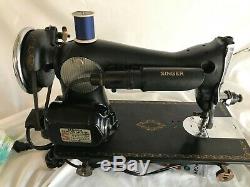 1945 Heavy Duty Industrial Strength Singer 15-90 Sewing Machine Serviced