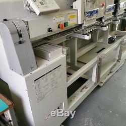 2002 BES 1262BC BROTHER Embroidery Sewing COMPUTERIZED used EMBROIDERY machine
