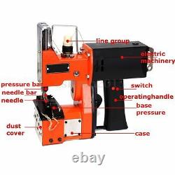 220V Portable Electric Sewing Machine Sealing Needle Machines Industrial Cloth