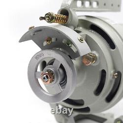 250W Clutch Motor for Industrial Sewing Machines Energy Saving + Belt Guard 110V