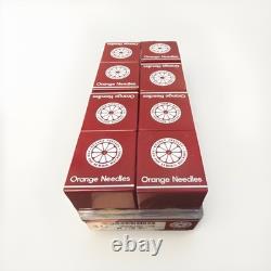 8 Boxes of 100 Orange DBX1 16X231/257 Industrial Sewing Machine Needles, Size #9