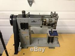 Adler 268 2 Needle Post Walking Foot 3/8 Split Bar Industrial Sewing Machine