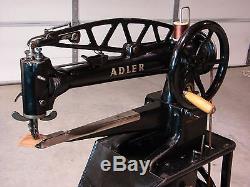 Adler 30-1 Long Arm Industrial Sewing Machine Big German Brother To Singer 29-4