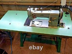 ADLER 67 GA 373 Walking Foot, Lockstitch, Sewing Machine Industrial, withTable