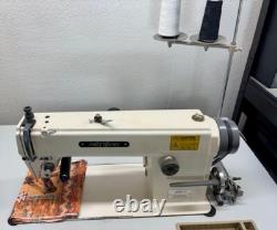 ARTISIAN INDUSTRIAL SEWING MACHINE single needle 196R-2 with Table, Motor, More