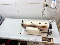 ARTISIAN INDUSTRIAL SEWING MACHINE single needle 196R-2 with Table, Motor, More