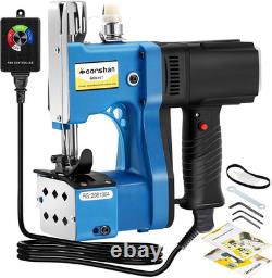 Adjustable Speed Bag Sewing Machine 6.4Lbs Automatic Woven & Non-Woven Fabrics