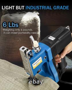 Adjustable Speed Bag Sewing Machine 6.4Lbs Automatic Woven & Non-Woven Fabrics
