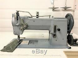 Adler 167gk373 German Walking Foot Big Bob +rev 110v Industrial Sewing Machine