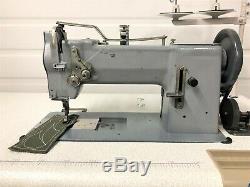 Adler 167gk373 German Walking Foot Big Bob +rev 110v Industrial Sewing Machine