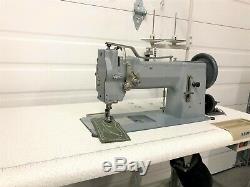 Adler 167gk373 German Walking Foot Big Bob +rev 110v Industrial Sewing Machine