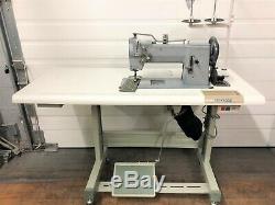 Adler 167gk373 German Walking Foot Big Bob +rev 110v Industrial Sewing Machine