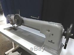 Adler 220 Single Needle Walking Foot Long Arm Industrial Sewing Machine