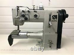 Adler 269 2needle Cylinder Bed Walking Foot Rev 110v Industrial Sewing Machine