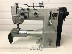 Adler 269 2needle Cylinder Bed Walking Foot Rev 110v Industrial Sewing Machine