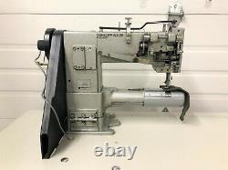 Adler 269 2needle Cylinder Bed Walking Foot Rev 110v Industrial Sewing Machine