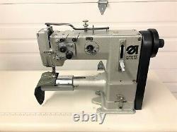 Adler 269 2needle Cylinder Bed Walking Foot Rev 110v Industrial Sewing Machine