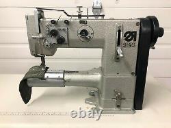 Adler 269 2needle Cylinder Bed Walking Foot Rev 110v Industrial Sewing Machine