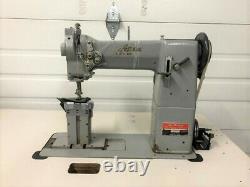 Adler 5/16 2n Postbed Needle Feed Big Bobbin110v Servo Industrial Sewing Machine