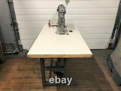 Adler 5/16 2n Postbed Needle Feed Big Bobbin110v Servo Industrial Sewing Machine