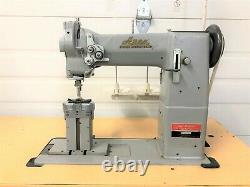 Adler 5/16 Postbed 2n Needle Feed Big Bobbin 110 Servo Industrial Sewing Machine