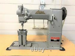 Adler 5/16 Postbed 2n Needle Feed Big Bobbin 110 Servo Industrial Sewing Machine