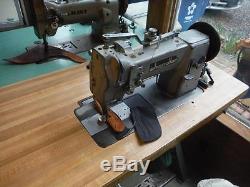 Adler 67-GK-31 Walking Foot Sewing Machine w Reverse Industrial Used