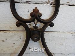 Antique Industrial Cast-Iron Table Legs Vintage Sewing Machine Stand Parts 1332