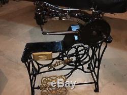 Antique Politype 4 Leather Cobbler Patcher Industrial Sewing Machine Rare
