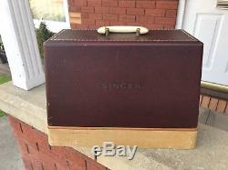 Antique Vintage Singer 185k Semi Industrial Electric Sewing Machine Attachment