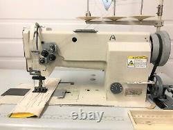 Artisan 4420-rb Two Needle Walking Foot 1 & 1/2 110v Industrial Sewing Machine