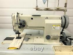 Artisan 4420-rb Two Needle Walking Foot 1 & 1/2 110v Industrial Sewing Machine