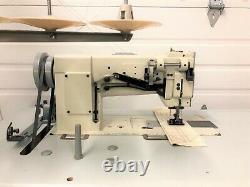 Artisan 4420-rb Two Needle Walking Foot 1 & 1/2 110v Industrial Sewing Machine