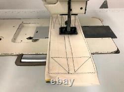 Artisan 4420-rb Two Needle Walking Foot 1 & 1/2 110v Industrial Sewing Machine