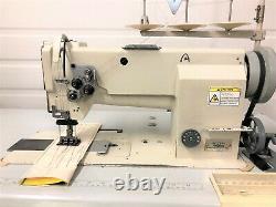 Artisan 4420-rb Two Needle Walking Foot 1 & 1/2 110v Industrial Sewing Machine