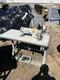 Atlas Industrial Lockstitch Sewing Machine with Table & 110V Servo Motor 550W