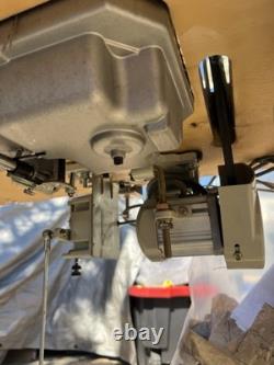 Atlas Industrial Lockstitch Sewing Machine with Table & 110V Servo Motor 550W