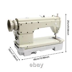 Automatic Leather Sewing Machine Industrial Lockstitch Leather Fabrics Sewing