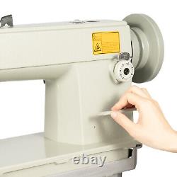 Automatic Leather Sewing Machine Industrial Lockstitch Leather Fabrics Sewing