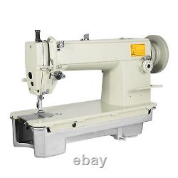 Automatic Leather Sewing Machine Industrial Lockstitch Leather Fabrics Sewing