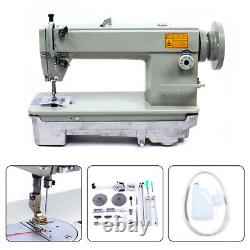 Automatic Lockstitch Leather Fabrics Sewing Industrial Leather Sewing Machine US