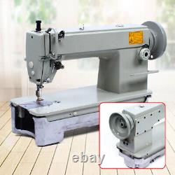 Automatic Lockstitch Leather Fabrics Sewing Industrial Leather Sewing Machine US