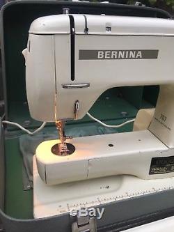 BERNINA 707. Sewing Machine. Serviced, PAT Safety Tested & Certificate. Portable