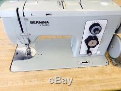 BERNINA 850 Industrial Sewing Machine on Table & 110V Motor-Made in Switzerland