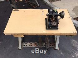 BONIS Brothers Never Stop Fur Sewing Machine With Motor And table
